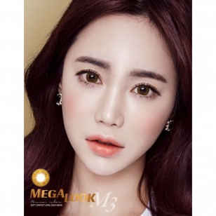 LENSME Mega Look M3 BROWN(月拋)